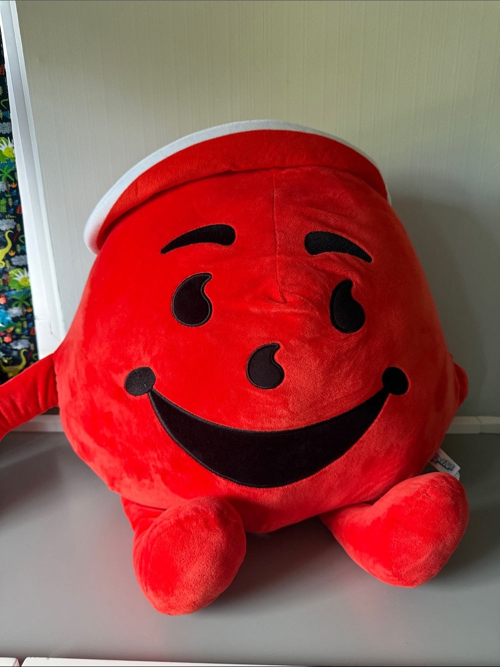 Kool-Aid Man Jumbo Plush Pillow Toy 22.5 inch Rare Stuffed Animal Fiesta Large - Picture 6 of 6